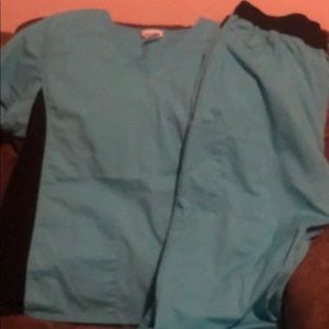 Scrubstar 2x scrub top, scrub bottom.